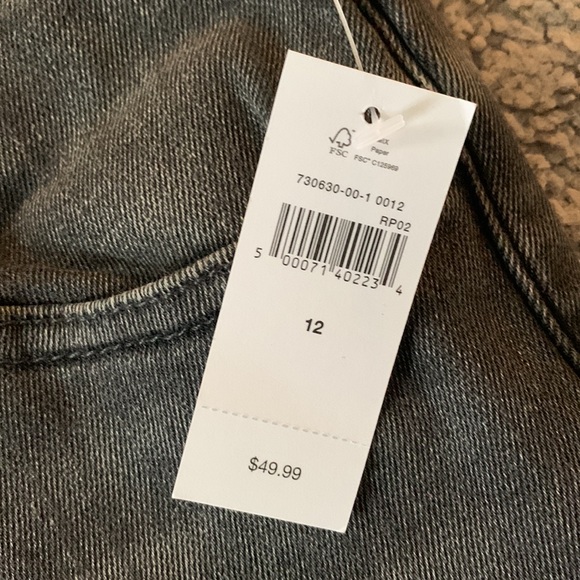 Gap Kids Stretch Skinny Jeans Size 12 - Picture 3 of 4